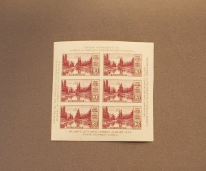 750, Mt. Rainier, Mint, Stain Spots on back, CV $59.00