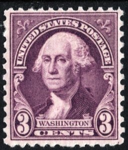 SC#720 3¢ Washington Single (1932) MLH