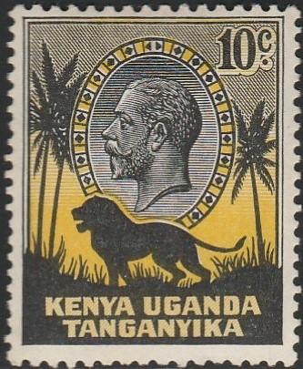 Kenya, Uganda,& Tanganyika #48 MH From 1935