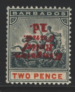 Barbados Sc#B1e MNH SG#153c