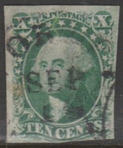 U.S. Scott Scott #15 Washington Stamp- Used Single