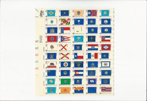 American Bicentennial Flags  Scott #1682a