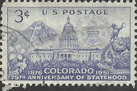 # 1001 USED COLORADO STATEHOOD