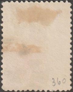 Iran/Persian Stamp, Scott# 360, used, post mark, 10 KR,  #J-81