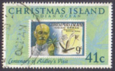Christmas Island 1990 41c Henry Ridley FU