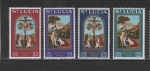 ST. LUCIA #231-234  1968  EASTER    MINT VF LH O.G