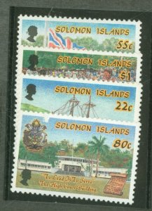 Solomon Islands (British Solomon Islands) #614-17  Single (Complete Set)