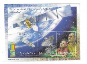 Tonga Niuafo'ou 2000 World Stamp Expo Space S/S Sc 224 MNH C14