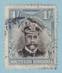 SOUTHERN RHODESIA 10  USED - LIGHT CORNER CREASE - ATTRACTIVE LOW PRICE - SLV