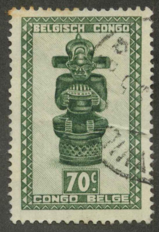 Belgian Congo 237 Used VF cr