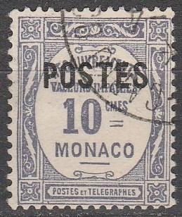 Monaco #132 F-VF Used  (S7760)