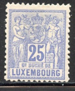 Luxembourg # 55, Mint Hinge Remain.