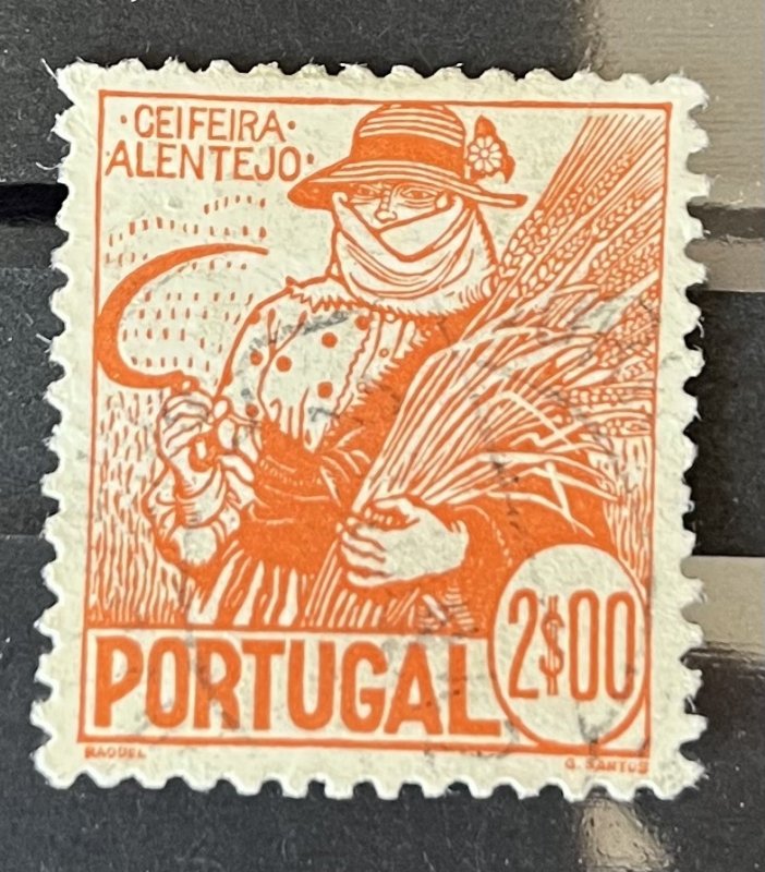 Portugal #614 Used- SCV=$37.50