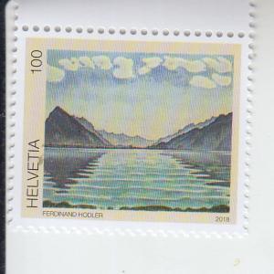 2018 Switzerland Ferdinand Hodler Landscape Painter SA (Scott 1688) MNH