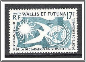 Wallis & Futuna #153 Human Rights MNH