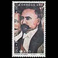 MEXICO 1973 - Scott# 1052 Pres.Madero Set of 1 NH