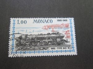 Monaco 1968 Sc 696 FU