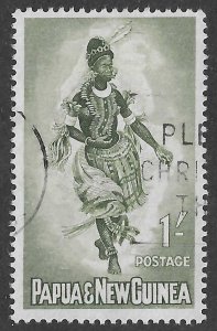 Papua & New Guinea (1961) - Scott # 158,   Used