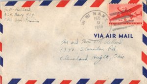 United States Fleet Post Office 6c Transport 1946 U.S. Navy, Navy No. 939 Oro...