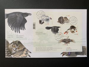 Canada 2016 FDC scott 2929 Birds of Canada