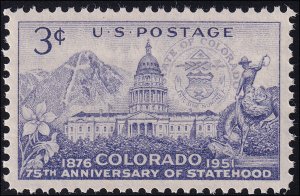 US Scott 1001 • PF 98 SUPERB • MNH OG • 100% Sound • SMQ $95