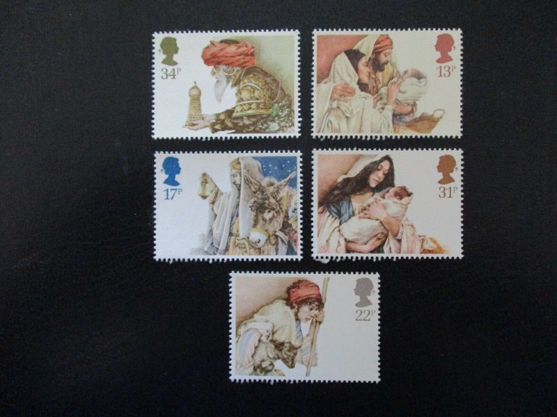 Great Britain #1088-92 Mint Never Hinged (M7P8) - Stamp Lives Matter! 2