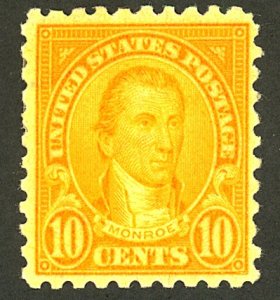 U.S. #591 MINT OG HR