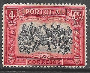 Portugal 439: 4c Battle of Rolica, MH, F-VF