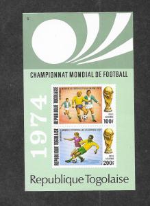 Togo C216a Mint NH Souvenir Sheet World Cup!