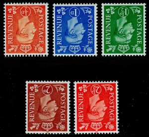 SG503Wi-507Wi, COMPLETE SET, M MINT. Cat £19.