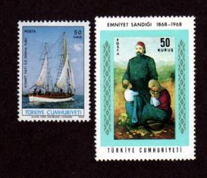 Turkey # 1777-1778 Mint!