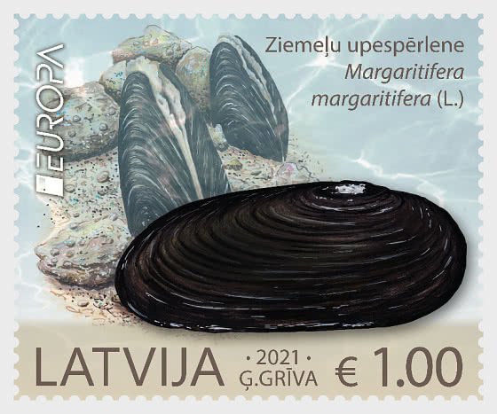 2021 Latvia Endangerd Wildlife (2) Europa  (Scott NA) MNH