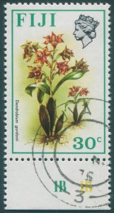 Fiji 1972 30c Dendrobium gordonii SG446 CTO