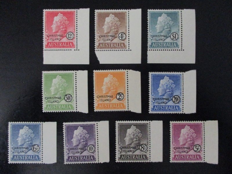 Christmas Island #1-10 Mint Never Hinged WDWPhilatelic (9/22-L4P) 4 