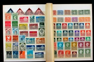 Netherlands Stamp Collection Lot of 519 MNH, MH Used Vintage Stock Book