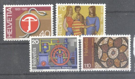 Switzerland 1981 Annual events, MNH     AE.081