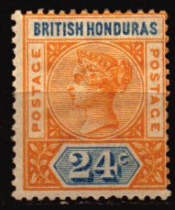 British Honduras Unused Hinged Scott 45