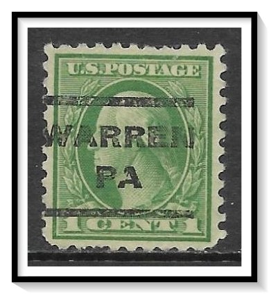 US Precancel #462 Warren PA Used