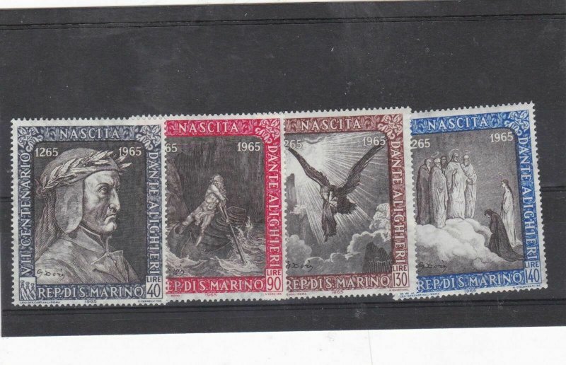 san marino mnh  stamps  Ref 9283