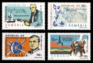 Romania 1999 Scott #4312-4315 Mint Never Hinged