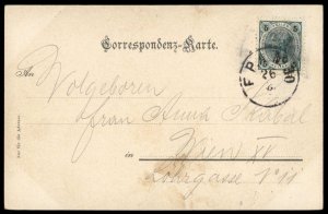 Austria KuK Fahrendes Postamt FPA30 Villach Train Railway Mobile Post Off G79335