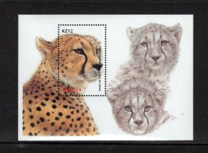 Angola #1134 (2000 Cheetah sheet) VFMNH CV $6.00