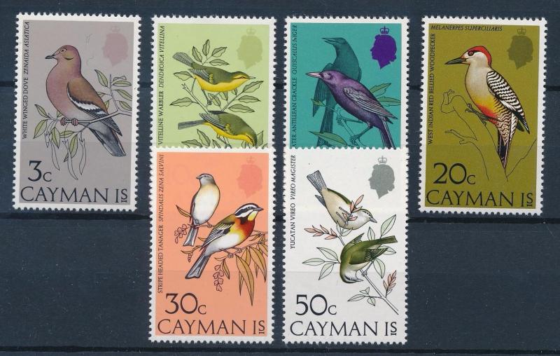 [64313] Cayman Islands 1974 Birds Dove Woodpecker  MLH