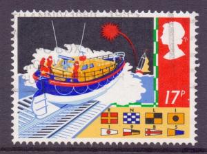 GB Scott 1107 - SG1286, 1985 Lifeboats RNLI 17p used