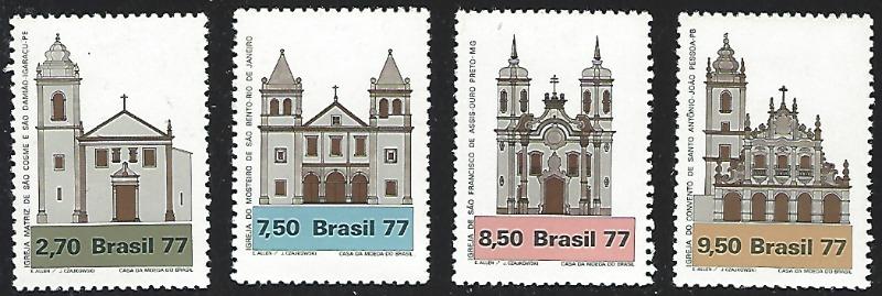 Brazil #1545-1548 Mint Hinged Full Set of 4