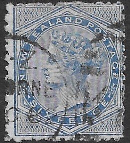 New  Zealand 55   1874   6 pence average used