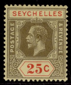 SEYCHELLES GV SG88b, 18c purple/buff, M MINT.