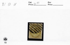 CANADA  81  USED  vf