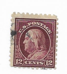 U.S. #474 Used CAT VALUE $7.50