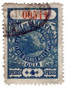 (I.B) Argentina Revenue : Buenos Aires Local Tax 4P (Guia de Campana)